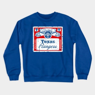 FRONT & BACK print Vintage Rangers Beer Crewneck Sweatshirt
